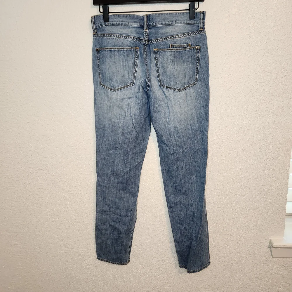 J.Crew distressed girlfriend or ankle straight leg jeans A1013 size 25